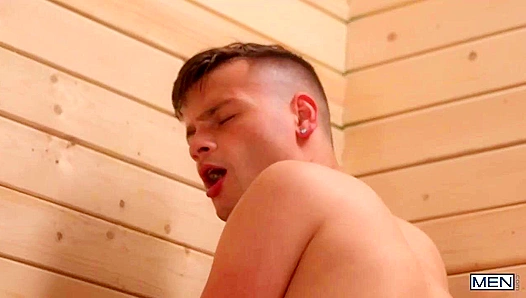 Markus Kage Claims Ryan Bailey in Hot Sauna Power Play – GayPornHub 18+