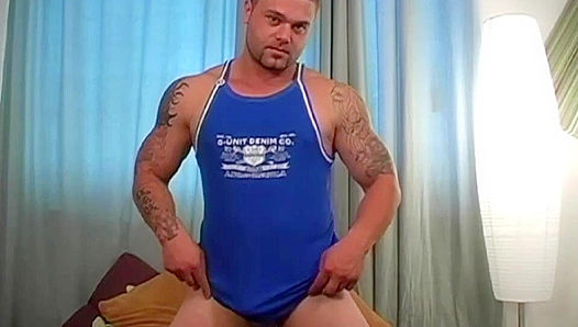 Beefy Brian Greene Pounds His Thick Cock Solo – Steaming Action from Sexy Daddies 30+