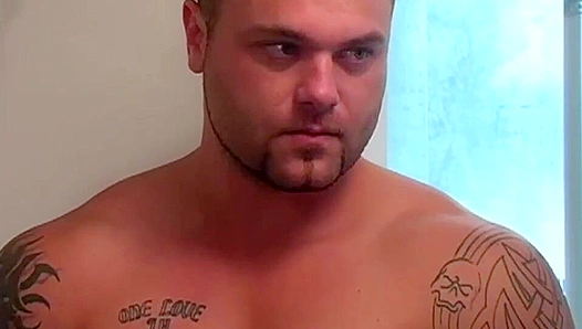 Beefy Brian Greene Pounds His Thick Cock Solo – Steaming Action from Sexy Daddies 30+