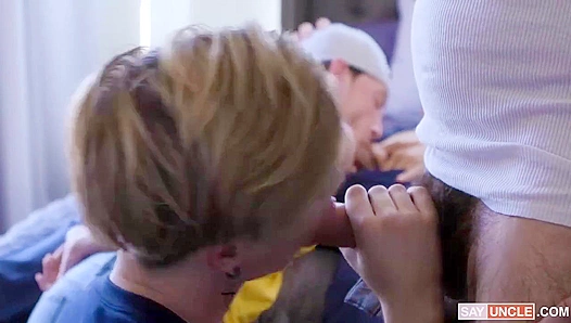 Twink Fireworks: Rocky, Edward Markus Jordans Hot 4Way Gay Party – XXX