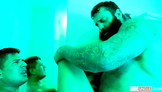 Forbidden Fire: Alex Montenegro Markus Kages Steaming Encounter – DadCreep 18+