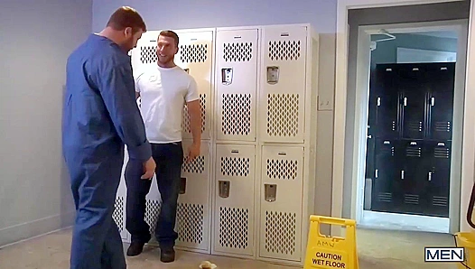 Colby Jansen Rod Pederson Get Naughty in School Bathroom – Janitors Secret 18+