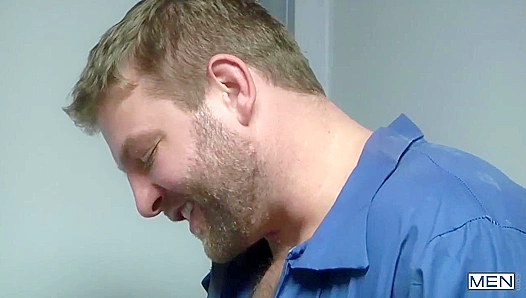 Colby Jansen Brendan Phillips Fuck Hardcore in Steamy Classroom Action – School Room Heat