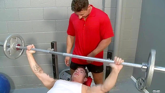 Hard Bodies Clash at School — Robert Van Damme Mitch Rock Go Wild – 18+