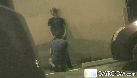 Dylan Hausers Hot Public Blowjob Ends in Messy Cum Explosion – GayXXX