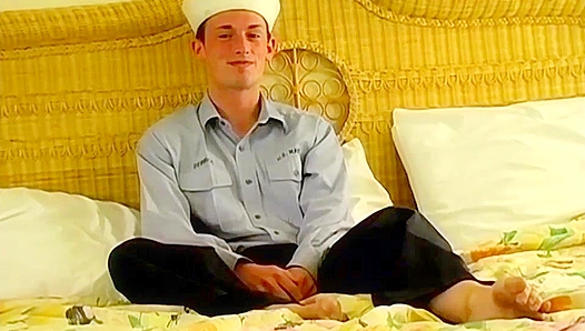 Smooth Sailing: Sailor Boys sultry solo session – Hard cock play hot smiles – XXX